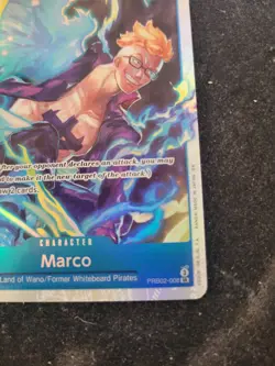 One Piece CCG Marco PRB02-008 Premium Card Collection The Best Vol. 02 NM SR - Image 4
