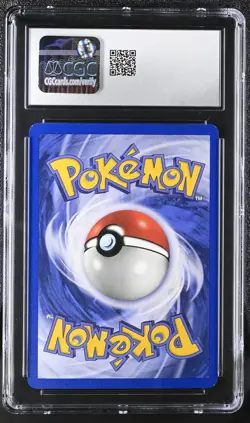 CGC 8.5 Misty's Seadra Gym Heroes 1st Edition 9/132 Holo SWIRL Pokemon Card - Image 2