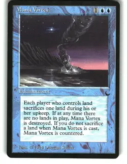 Magic the Gathering - The Dark Mana Vortex Rare 1994 - Image 1