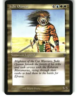 Magic the Gathering - Legends Jedit Ojanen Uncommon 1994 - Image 1
