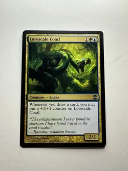 Lorescale Coatl NM Alara Reborn Magic The Gathering Mtg Near Mint Creature - Image 1