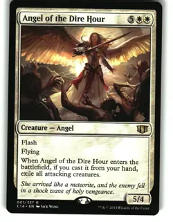 Magic the Gathering - Commander 2014 Angel of the Dire Hour 2014 1 Rare - Image 1