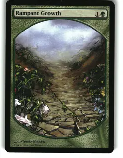 Magic the Gathering - Magic Player Rewards Rampant Growth 2010 7 Promo - Image 1