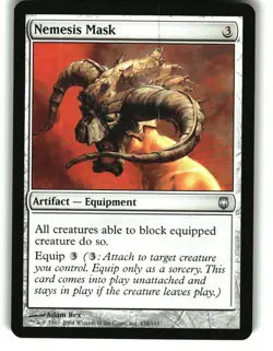 Magic the Gathering - Darksteel Nemesis Mask 2004 134 Uncommon - Image 1