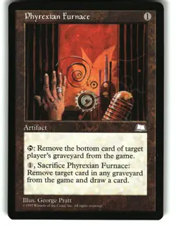 Magic the Gathering - Weatherlight Phyrexian Furnace 1997 Uncommon - Image 1