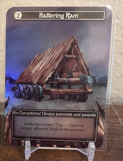 Sorcery Contested Realms - Beta - Battering Ram Foil NM/M - Image 1