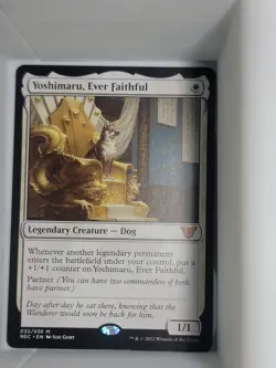 Yoshimaru, Ever Faithful Commander: Kamigawa: Neon Dynasty Regular - Image 1