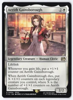 Aerith Gainsborough R FINAL FANTASY 4 NM - Image 1