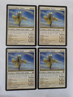4 Transcendent Master Rise of the Eldrazi MTG NM Free shipping with tracking - Image 1