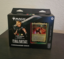 MTG FF Magic The Gathering Final Fantasy VII Commander Deck Cloud - Image 1
