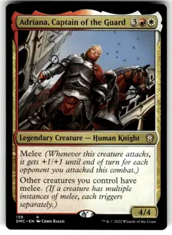 Adriana, Captain of the Guard Commander: Dominaria United Regular MTG - Image 1