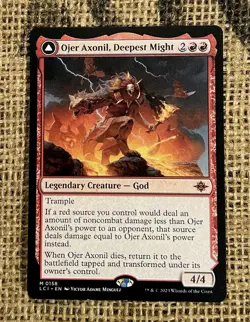 MTG Ojer Axonil, Deepest Might, The Lost Caverns of Ixalan LP - Image 1