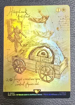 Haystack (Rainbow Foil) Secret Lair Drop Foil MTG NM Magic Card - Image 1