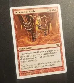 MTG 1x Furnace of Rath, LP, Eighth Edition, Double Damage To Creatures Players - Image 1
