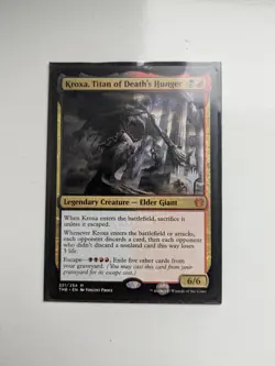 MTG - Kroxa, Titan of Death's Hunger - Theros Beyond Death - Image 1