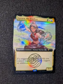 Magic The Gathering X Avatar Katara The Fearless Promo Card SDCC 2025 - Image 1