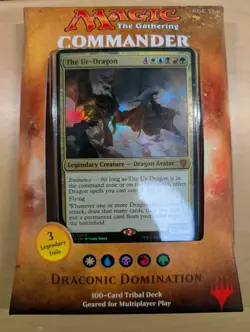 Magic The Gathering - Commander 2017 Draconic Domination Pre-Con Deck - Sealed - Image 1
