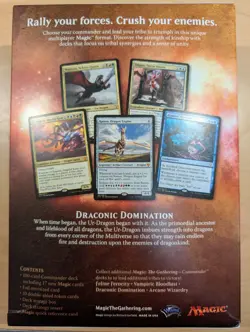 Magic The Gathering - Commander 2017 Draconic Domination Pre-Con Deck - Sealed - Image 2