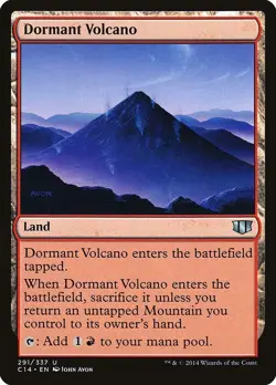 Dormant Volcano - Commander 2014 (C14) - NM - Magic The Gathering MTG - Image 1