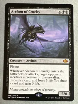 MTG / Archon of Cruelty / MH2 / #75 / Regular / Mythic / NM - Image 1
