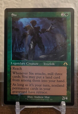 MTG - Modern Horizons 3 MH3 - Six 0430 Retro Frame Foil - Image 1