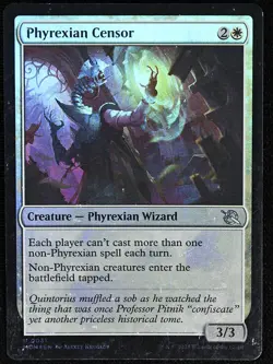 Magic TCG - March of the Machine - Phyrexian Censor - 031 - Uncommon - Foil LP - Image 1