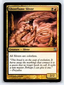 2006 MTG Magic: The Gathering Time Spiral Uncommon Ghostflame Sliver 239/301 NM - Image 1