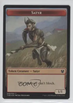 Goat / Satyr (Token) Foil Magic: Theros Beyond Death THB s #001/009 - Image 2