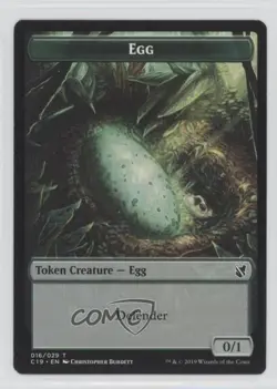 Egg Token Eldrazi Token Magic: Commander 2019 C19 s #T016/026 - Image 2