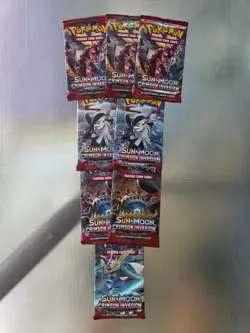 Pokemon TCG - SM Crimson Invasion Booster Pack *Listing Price for 1 pack* - Image 1