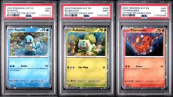 Pokemon - SVP EN-SV Black Star Promo 151 Poster Collection (Set of 3) 2023 PSA 9 - Image 1