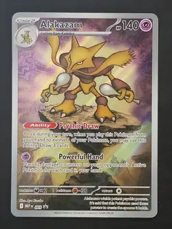 Alakazam 009 - Pokemon Mega Evolutions Black Star Promo - Image 1