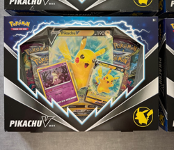 LOT OF 4 - Pokemon Pikachu V Box - NEW AND SEALED - Image 4