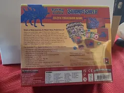 Pokemon Zacian Sword and Shield ETB Elite Trainer Box Factory Sealed 820650104459 - Image 3