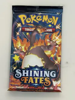 Pokemon TCG Shining Fates Factory Sealed CHARIZARD Art Booster Packs - 11 Packs - Image 3