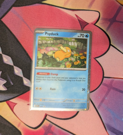 Pokemon TCG Psyduck 007 Black Star Promo Mega Evolution NM - Image 1