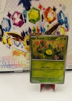 Budew (Master Ball Pattern) 004/131 Prismatic Evolutions Pokemon TCG-NM - Image 1