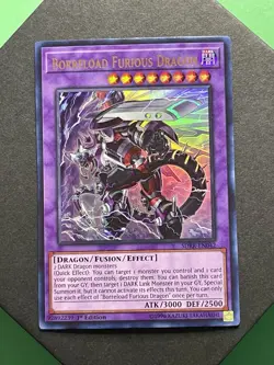 Borreload Furious Dragon | SDRR-EN042 | Ultra Rare | LP | 1st Edition | YuGiOh! - Image 1