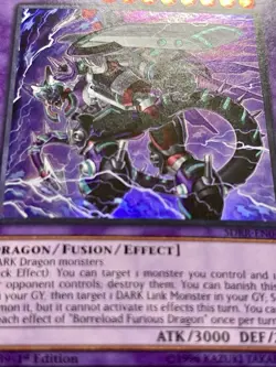 Borreload Furious Dragon | SDRR-EN042 | Ultra Rare | LP | 1st Edition | YuGiOh! - Image 2