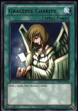 Yu-Gi-Oh! - Graceful Charity 2012 BP01-EN036 Rare 1st Edition - Image 1