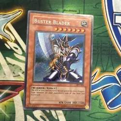 Yugioh! Buster Blader BPT-008 Secret Rare HP - Image 1