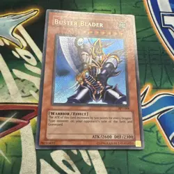 Yugioh! Buster Blader BPT-008 Secret Rare HP - Image 2