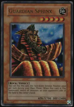 Yu-Gi-Oh! - Pharaonic Guardian Guardian Sphinx 2003 PGD-025 Ultra Rare Unlimited - Image 1
