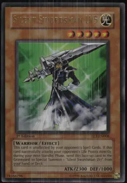 Yu-Gi-Oh! - Flaming Eternity Silent Swordsman LV5 2005 FET-EN008 1st Edition - Image 1
