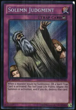 Yu-Gi-Oh! - Legendary Collection 4: Mega-Pack Solemn Judgement 2013 LCJW-EN182 - Image 1