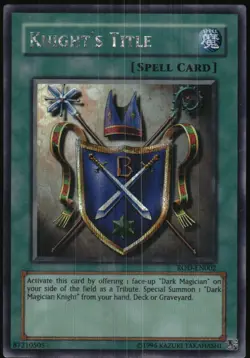 Yu-Gi-Oh! - Reshef of Destruction Knight's Title 2004 ROD-EN002 Unlimited - Image 1