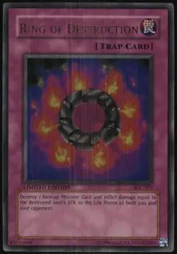 Yu-Gi-Oh! - Invasion of Chaos Ring of Destruction 2004 IOC-SE3 Limited Edition - Image 1