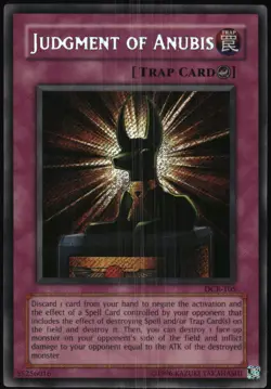 Yu-Gi-Oh! - Dark Crisis Judgment of Anubis 2003 DCR-105 Unlimited - Image 1