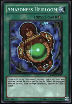 Yu-Gi-Oh! - Duelist Revolution Amazoness Heirloom 2010 DREV-EN087 1st Edition - Image 1