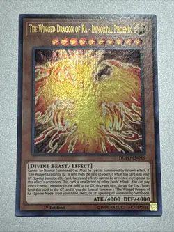 The Winged Dragon of Ra - Immortal Phoenix DUPO-EN046 1st Ultra Rare VLP - Image 1